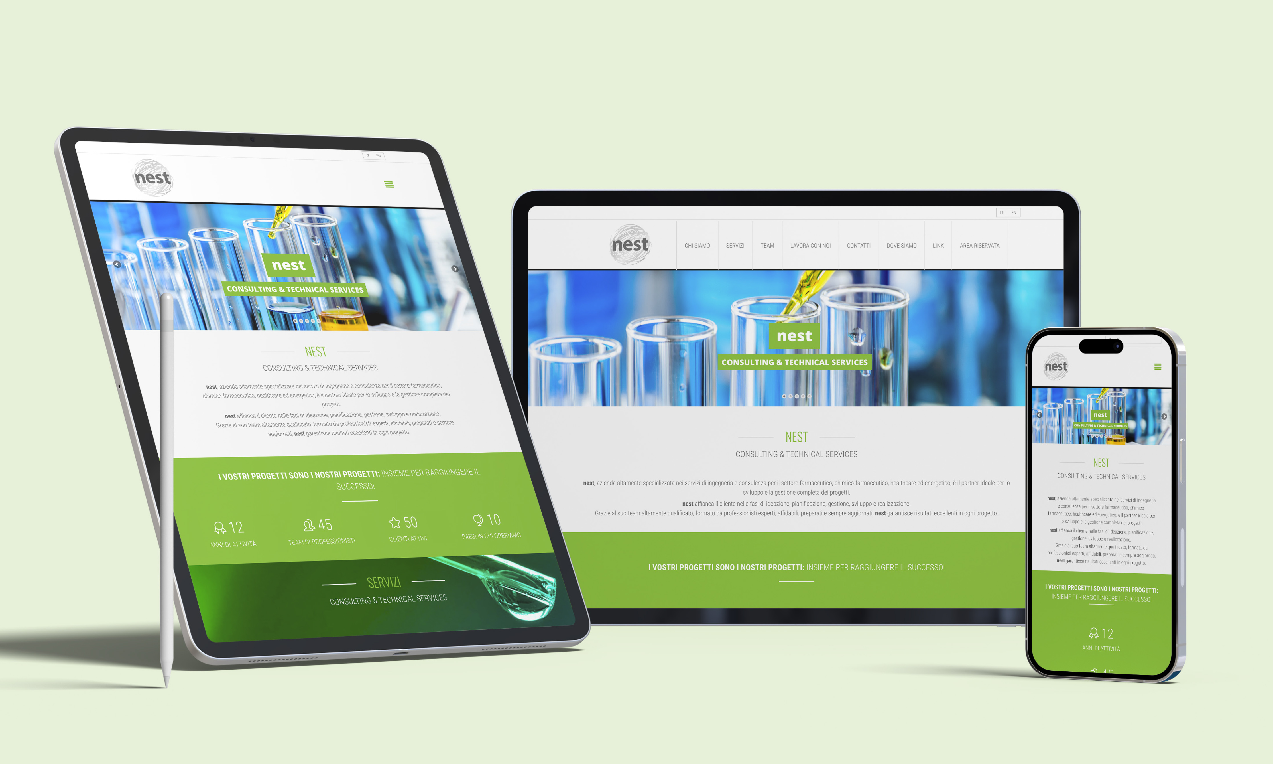 Sito web per Nest