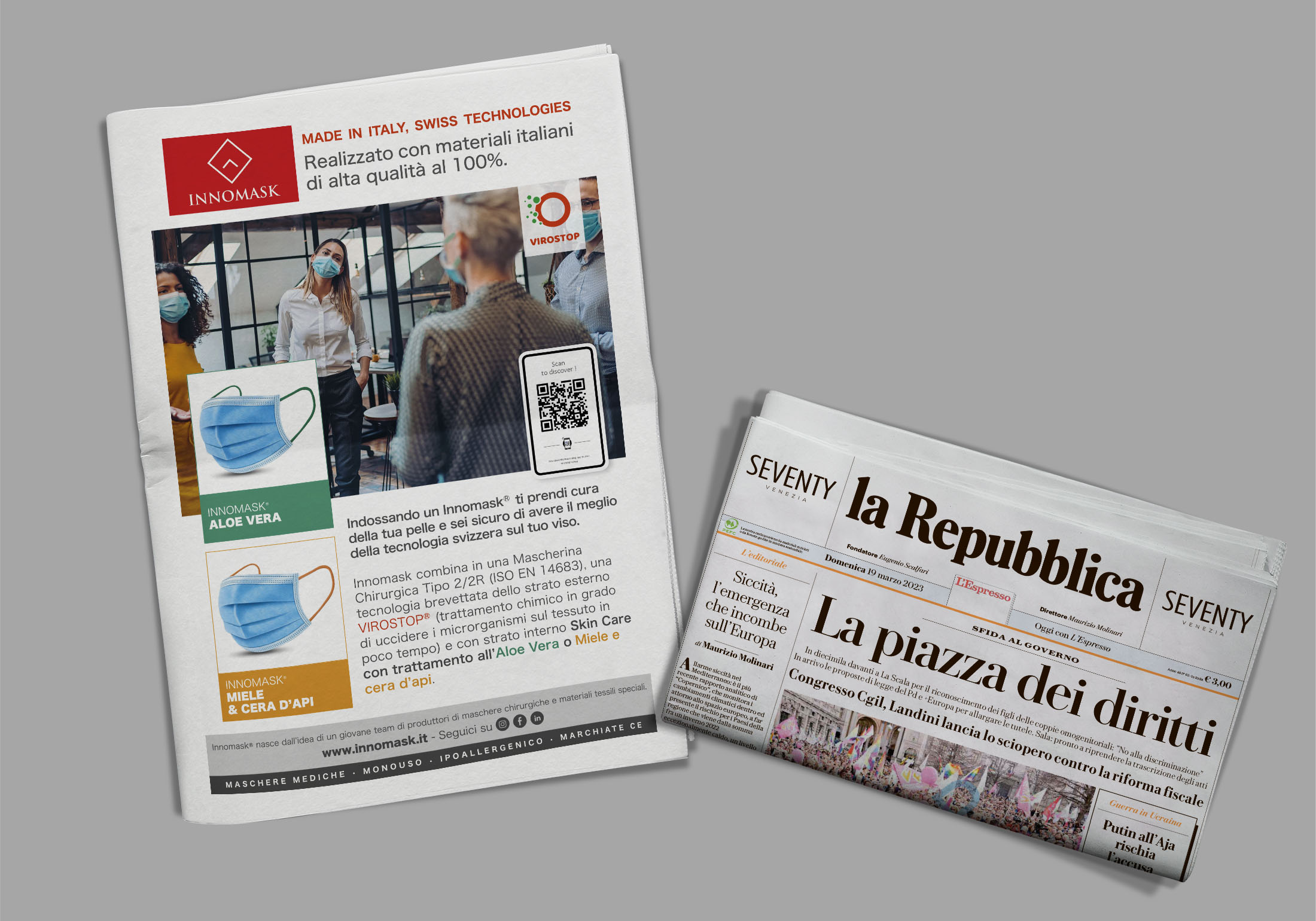 pubblicita-quotidiani-la-repubblica-INNOMASK-impaginazione-grafica_FDSdesign