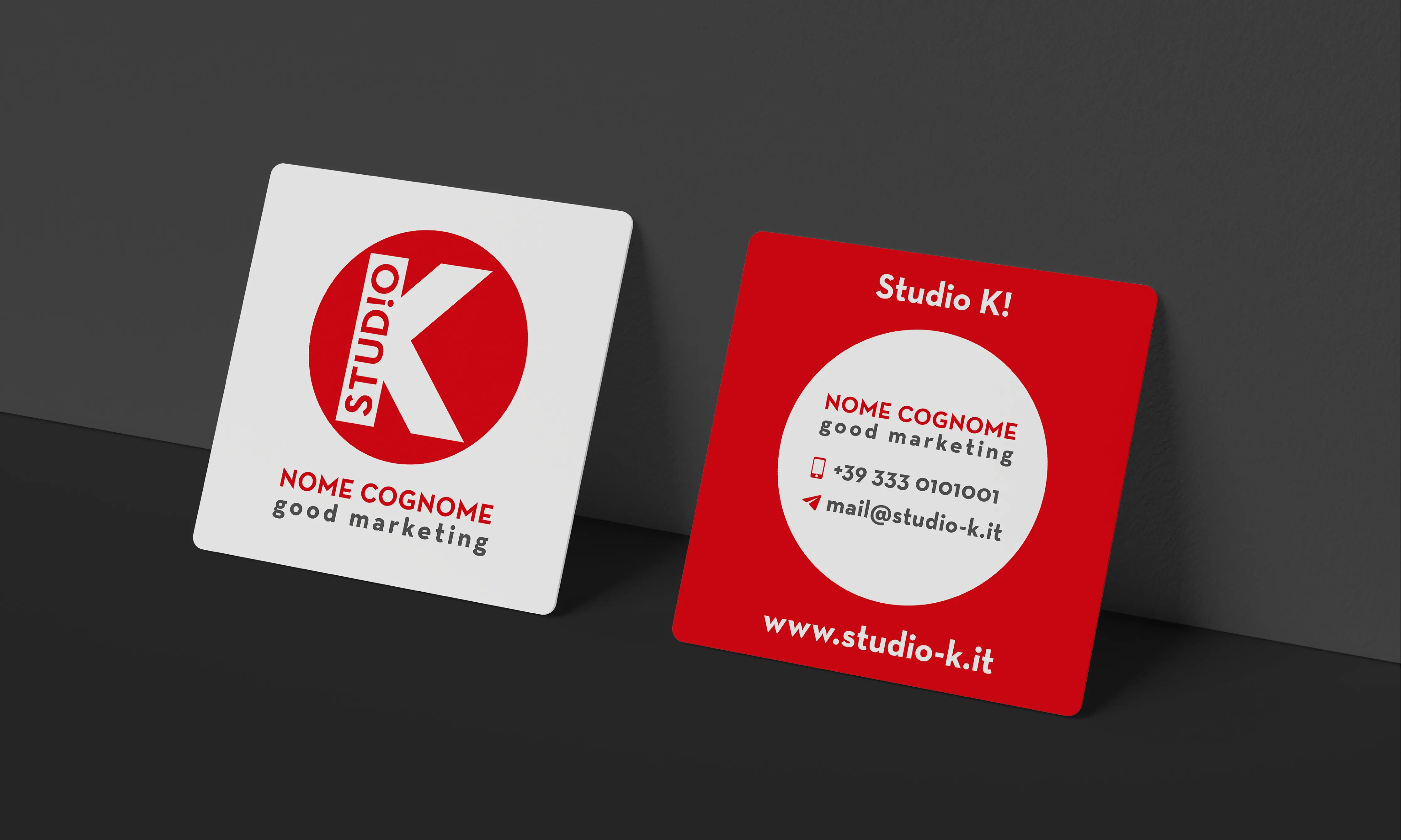 Studio K! biglietti da visita