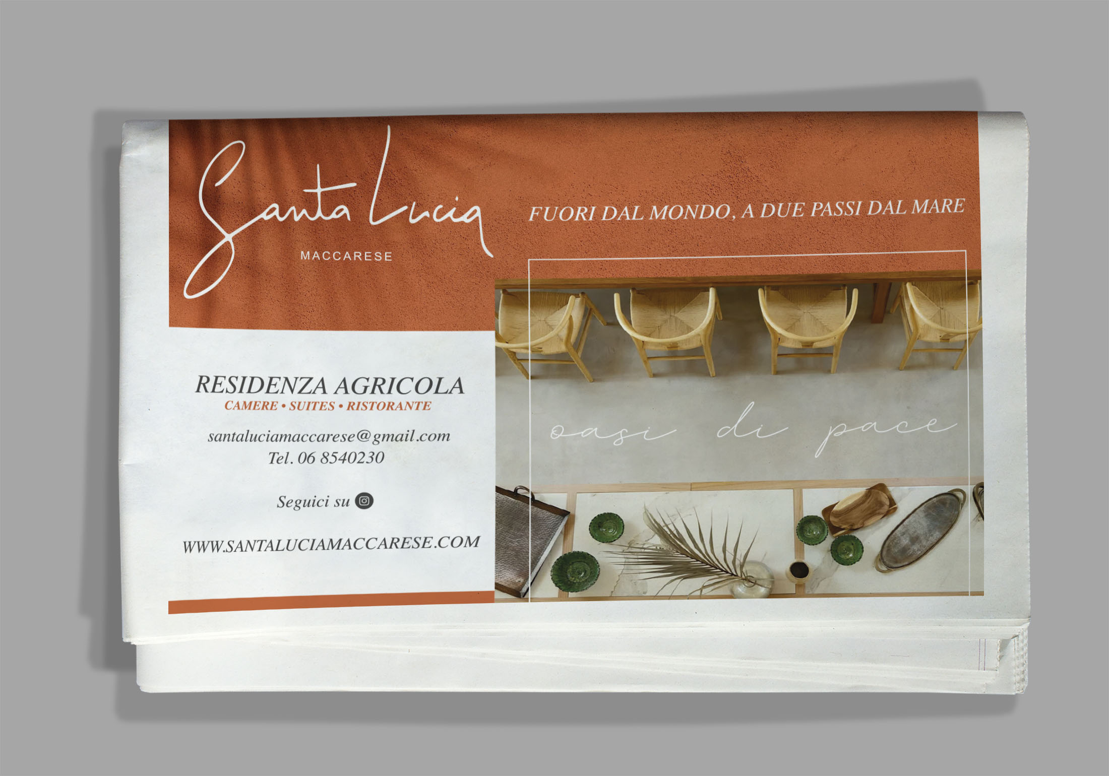pubblicita-quotidiani-metro-SANTA LUCIA MACCARESE-impaginazione-grafica_FDSdesign