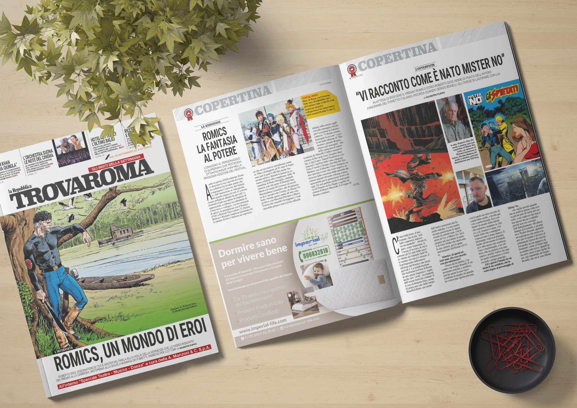 pubblicita-riviste-Trova Roma-IMPERIAL LIFE-impaginazione-grafica_FDSdesign