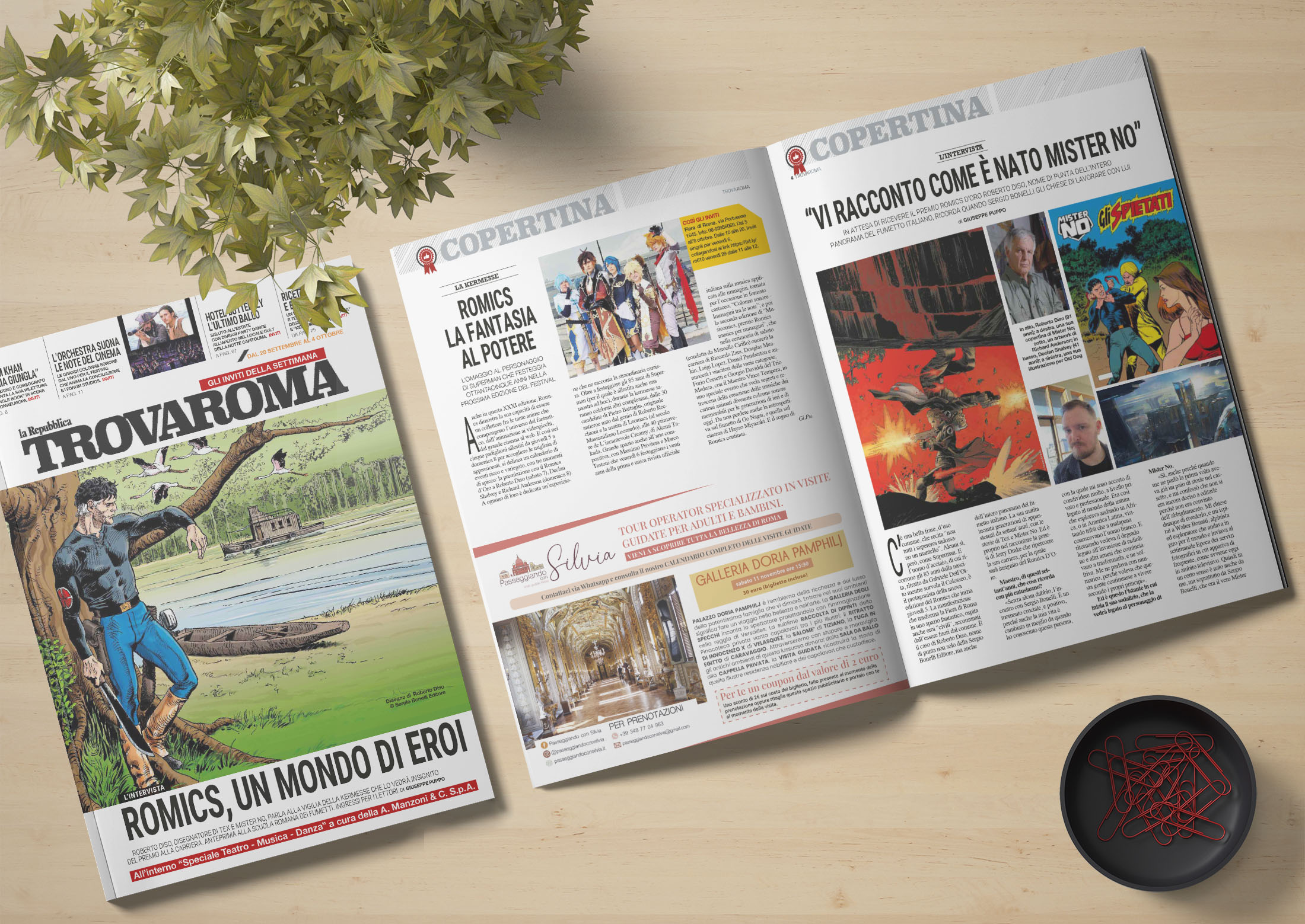 pubblicita-riviste-Trova Roma-SILVIA TOFONI-impaginazione-grafica_FDSdesign