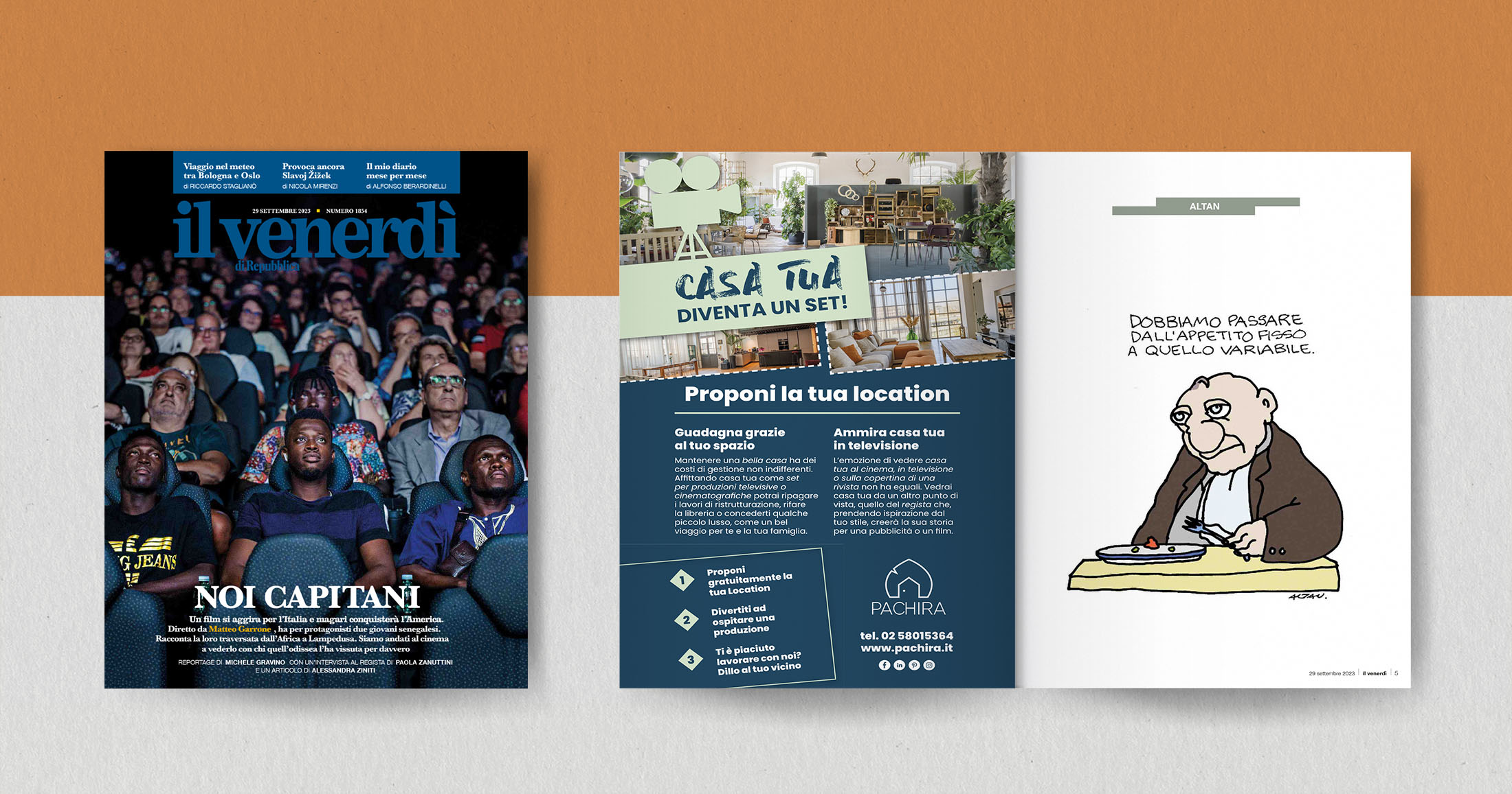pubblicita-riviste-il Venerdi-PACHIRA-impaginazione-grafica_FDSdesign